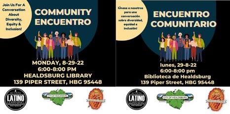 Community Encuentro Flyer